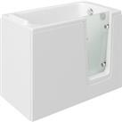 Wickes Comfort Right Hand Straight Easy Access Bath - 1200 x 660mm