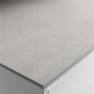 Wickes Laminate Zenith Compact Worktop - Cloudy Cement 610mm x 12.5mm x 3m