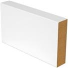 Wickes Square Edge Primed MDF Skirting - 18 x 94 x 3660mm - Pack of 2
