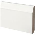 Wickes Dual Purpose Chamfered / Bullnose Primed MDF Skirting - 14.5 x 94 x 3660mm - Pack of 2