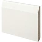 Wickes Dual Purpose Chamfered / Bullnose Primed MDF Skirting - 18 x 119 x 2400mm - Pack of 4