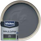 Wickes Vinyl Silk Emulsion Paint - Dark Flint No.245 - 2.5L