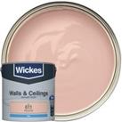 Wickes Vinyl Matt Emulsion Paint - Peony Pink No.611 - 2.5L