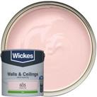 Wickes Vinyl Silk Emulsion Paint - Poetic Pink No.605- 2.5L
