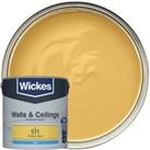 Wickes Vinyl Matt Emulsion Paint - Mustard Yellow No.511 - 2.5L