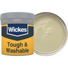 Wickes Tough & Washable Matt Emulsion Paint Tester Pot - Fawn Green No.801 - 50ml