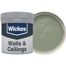 Wickes Vinyl Matt Emulsion Paint Tester Pot - Pastel Olive No.816 - 50ml