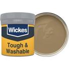 Wickes Tough & Washable Matt Emulsion Paint Tester Pot - Hazel No.821 - 50ml