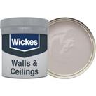Wickes Vinyl Matt Emulsion Paint Tester Pot - Soft Grey No.206 - 50ml
