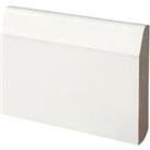Wickes Chamfered / Bullnose White MDF Skirting - 14.5 x 94 x 4200mm
