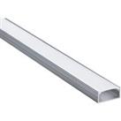 Sensio Tamworth Aluminium Surface Mounted Profile for Flexible Strip Lighting - 1000mm