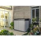 Keter Elite Store 4x5ft Outdoor Garden Storage Shed - Grey