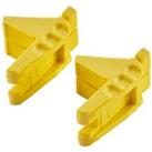 Ragni RCB-Y2 Brickwork Rubberised Corner Blocks - Yellow