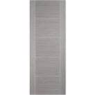 LPD Internal Vancouver 5 Panel Pre-Finished Light Grey Solid Core Door - 626 x 1981mm