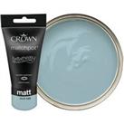 Crown Matt Emulsion Paint - Duck Egg Tester Pot - 40ml