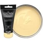 Crown Matt Emulsion Paint - Sunrise Tester Pot - 40ml
