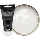 Crown Matt Emulsion Paint - Fresh Coconut Tester Pot - 40ml