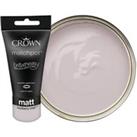 Crown Matt Emulsion Paint Tester Pot - Mulberry Mist - 40ml