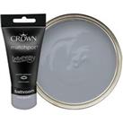Crown Easyclean Midsheen Emulsion Bathroom Paint Tester Pot - Blue Gravel - 40ml