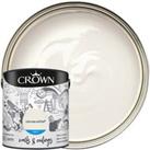 Crown Matt Emulsion Paint - Canvas White - 2.5L