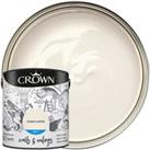 Crown Matt Emulsion Paint - Cream White - 2.5L
