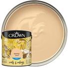 Crown Matt Emulsion Paint - Egyptian Sand - 2.5L