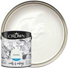 Crown Matt Emulsion Paint - Milk White - 2.5L