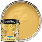 Crown Matt Emulsion Paint - Mustard Jar - 2.5L