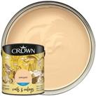 Crown Matt Emulsion Paint - Pale Gold - 2.5L