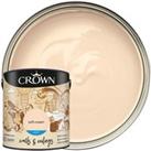 Crown Matt Emulsion Paint - Soft Cream - 2.5L