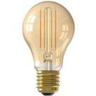Calex Smart Gold Filament A60 E27 7W Dimmable Light Bulb