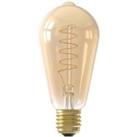 Calex Standard Gold Filament Flex E27 3.8W Rustic Dimmable Light Bulb