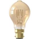 Calex Standard Gold Filament Flex GLS B22 3.8W Dimmable Light Bulb