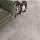 Wickes Luna Light Grey Ceramic Wall & Floor Tile - 600 x 300mm