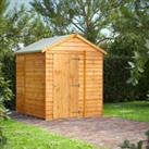 Power Sheds 6 x 6ft Apex Overlap Dip Treated Windowless Shed