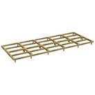 Power Sheds Pressure Treated Garden Building Base Kit - 20 x 8ft