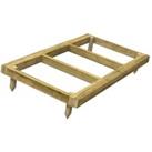 Power Sheds Pressure Treated Garden Building Base Kit - 3 x 6ft