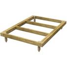 Power Sheds Pressure Treated Garden Building Base Kit - 4 x 6ft
