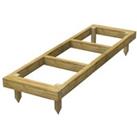 Power Sheds Pressure Treated Garden Building Base Kit - 6 x 2ft