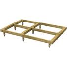 Power Sheds Pressure Treated Garden Building Base Kit - 7 x 5ft