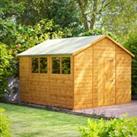 Power Sheds Apex Shiplap Dip Treated Shed - 10 x 10ft