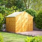 Power Sheds 6 x 10ft Apex Shiplap Dip Treated Windowless Shed