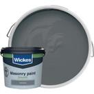 Wickes Smooth Masonry Paint - Anthracite Grey - 5L
