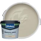 Wickes Smooth Masonry Paint - Sandstone - 5L