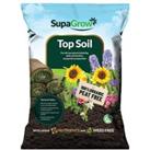 SupaGrow Premium Blended Topsoil -25L - 14.02Kg - Peat Free Loam