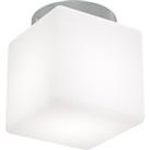 Sensio Mabelle Square Bathroom Ceiling Light - Chrome