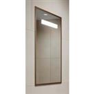 Abacus Melford Bronze Surround LED Recessed Mirror Cabinet with Integrated Shaver Socket - 700 x 500mm