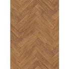 Harlington Medium Oak Herringbone 8mm Laminate Flooring - 0.87m2