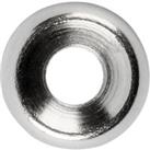 Wickes Nickel Plated Screw Cup Washers - 3.5mm - Pack of 50