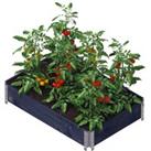 Upyard Eco Black Garden Box Raised Bed - 1200 x 800 x 195mm